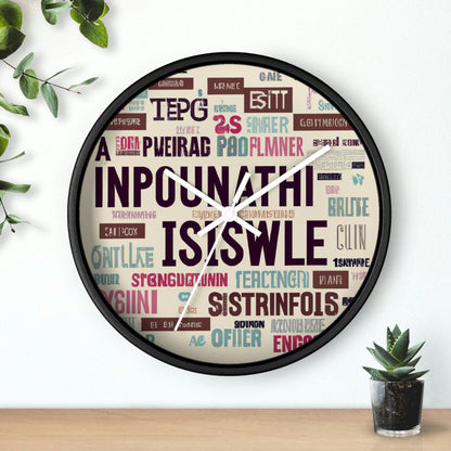 "A Trip Down Memory Lane: 16 of My Favourite Words" - The Alien Wall Clock