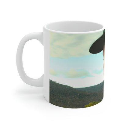 Dreams of Adventure: An Old Man's Tale - The Alien Taza de cerámica 11 oz