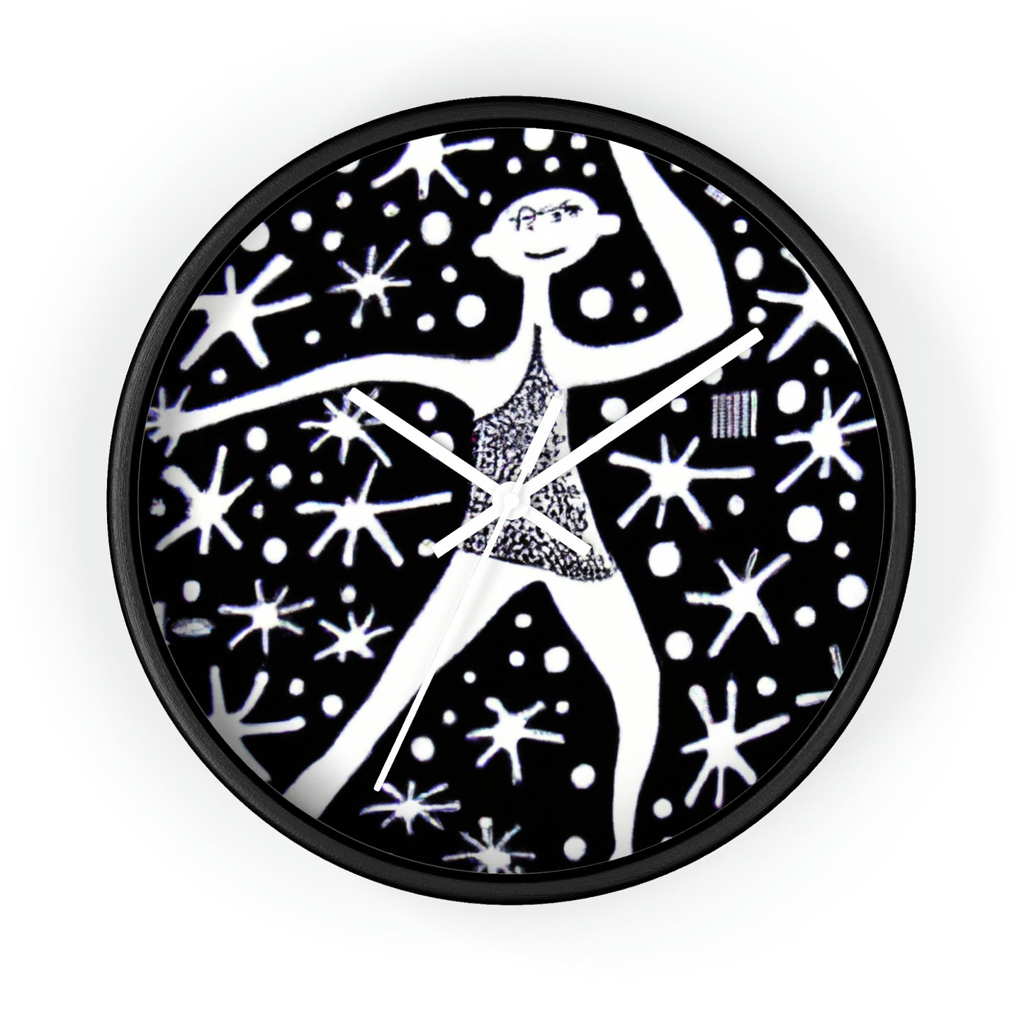 „Dancing Among the Galactic Light“ – Die Alien-Wanduhr