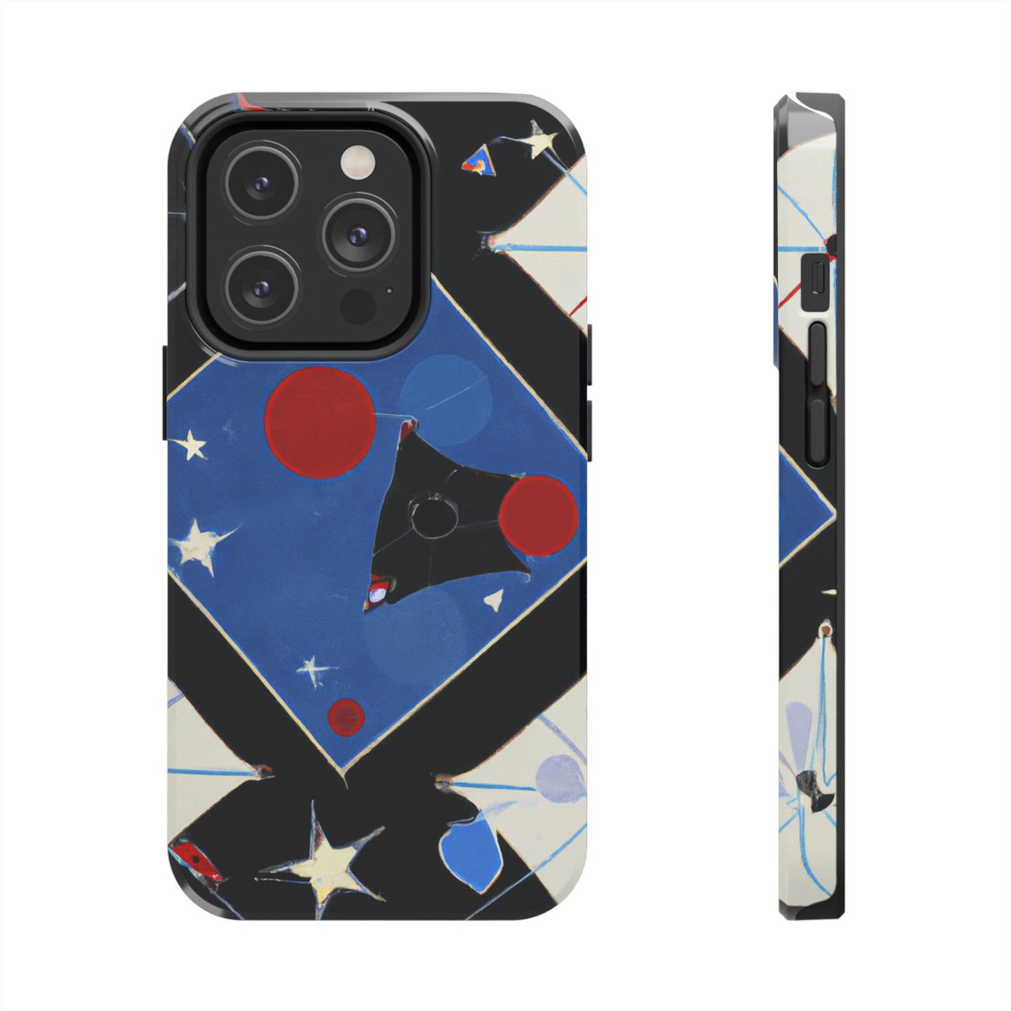 "Kites Illuminating the Starry Sky" - Die Alien Tough Phone Cases