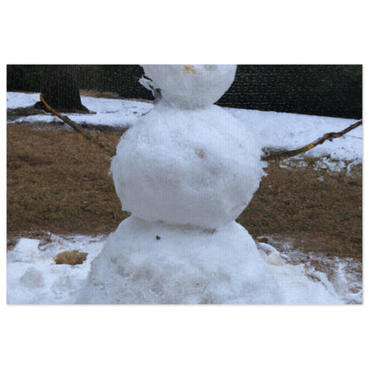 "The Frosty Snowcone Snowman" - The Alien Jigsaw Puzzle