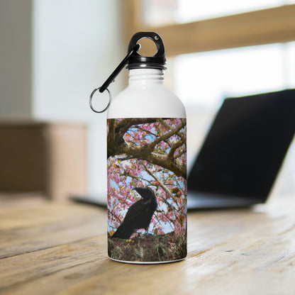 "A Blossoming Reflection" - The Alien Stainless Steel Water Bottle