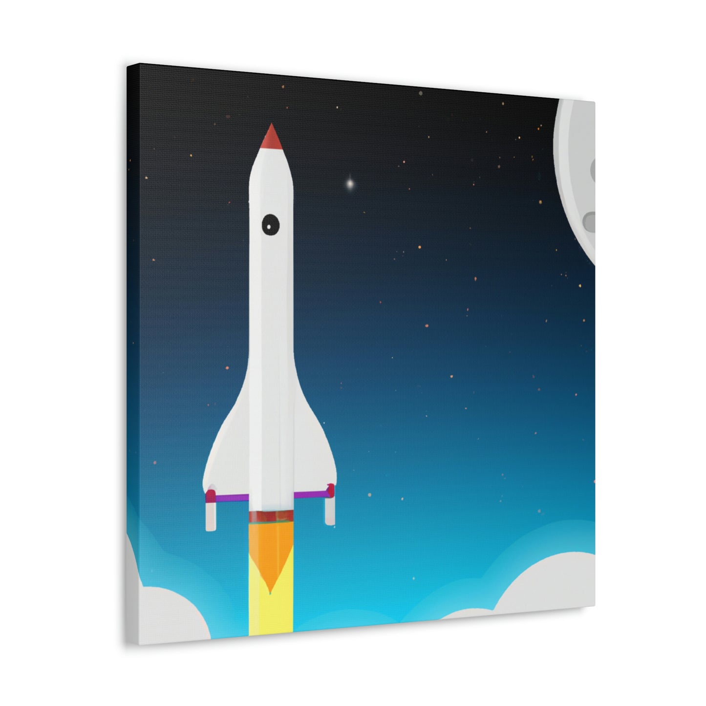 "Exploring the Final Frontier: A Journey to Outer Space" - The Alien Canva