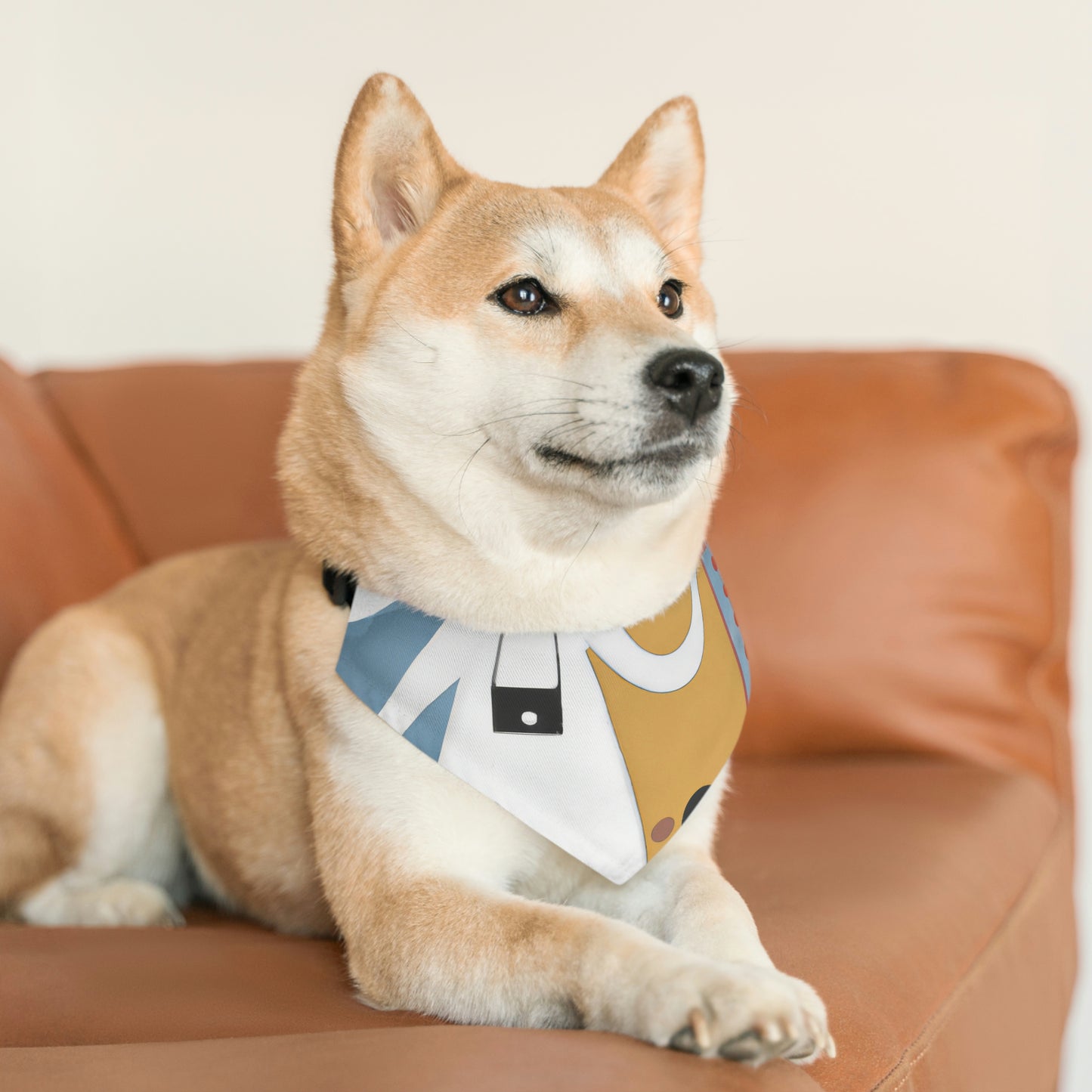 tienen un propósito mayor

"El viaje hacia el propósito del tramposo que viaja en el tiempo": el collar de bandana para mascota alienígena