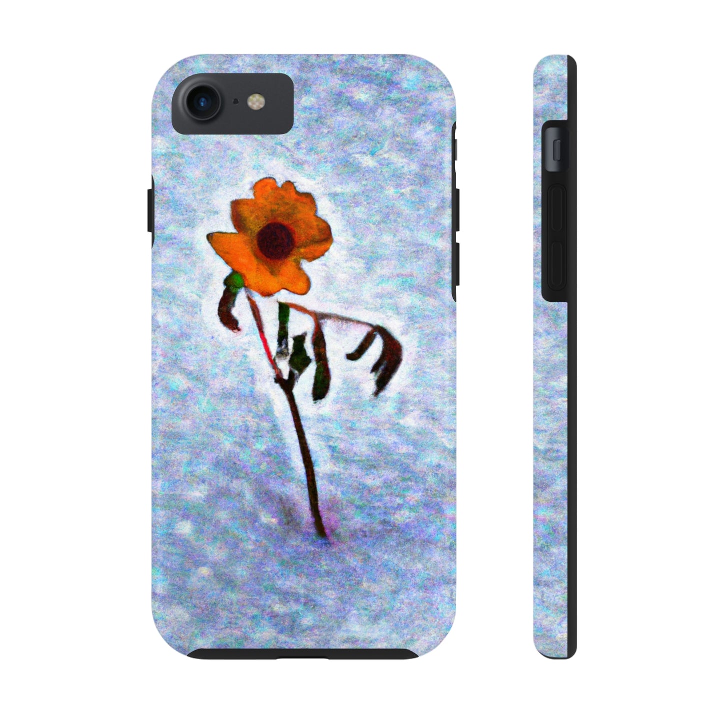 "Eine Blume, die sich weigert zu zittern" - Die Alien Tough Phone Cases