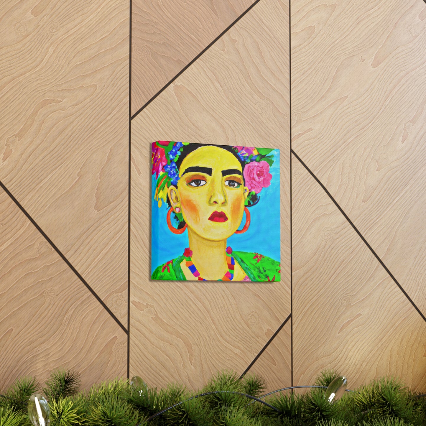 „Heftig und frei: Eine von Frida Kahlo inspirierte Hommage an mexikanische Frauen“ – The Alien Canva