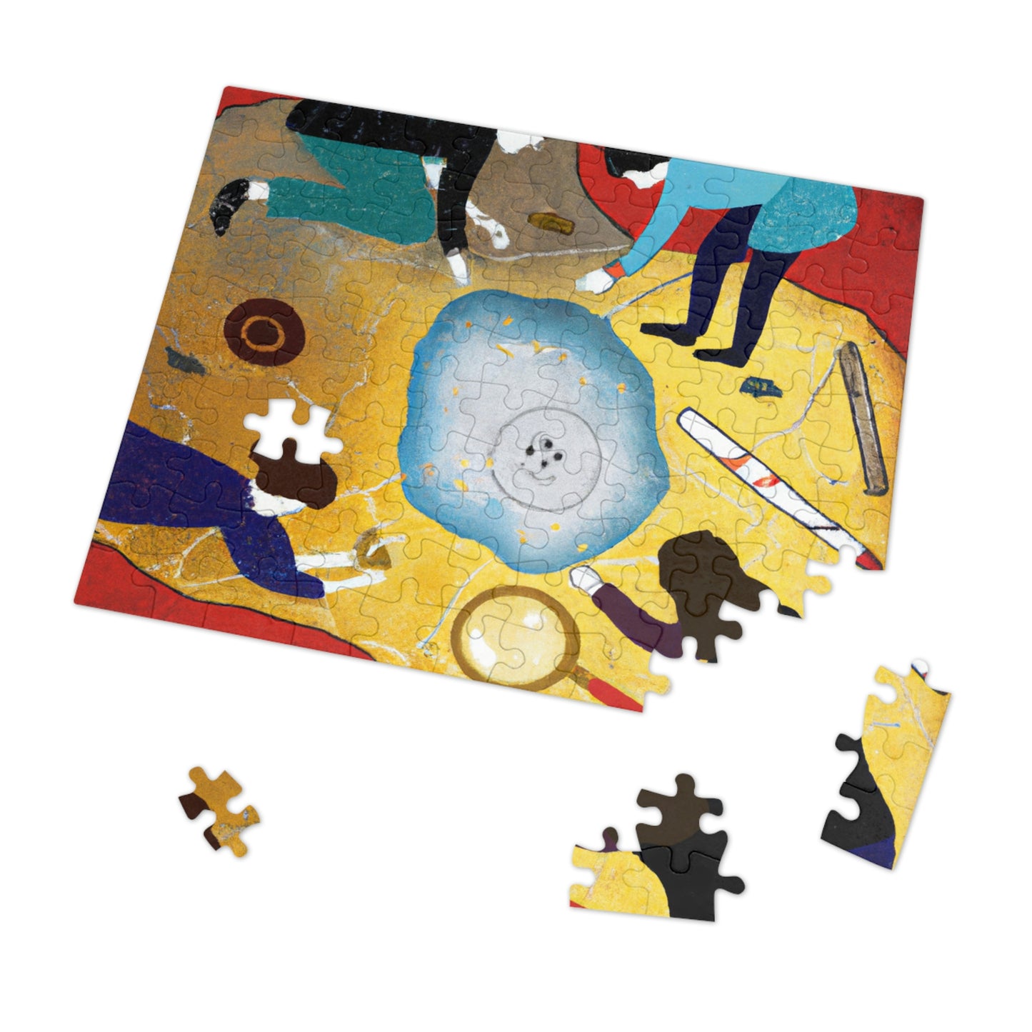 unlocks a portal to a new dimension

The Portal to the Lost World - The Alien Jigsaw Puzzle