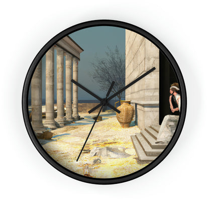 "Lost in Ancient Greece" - The Alien Wall Clock