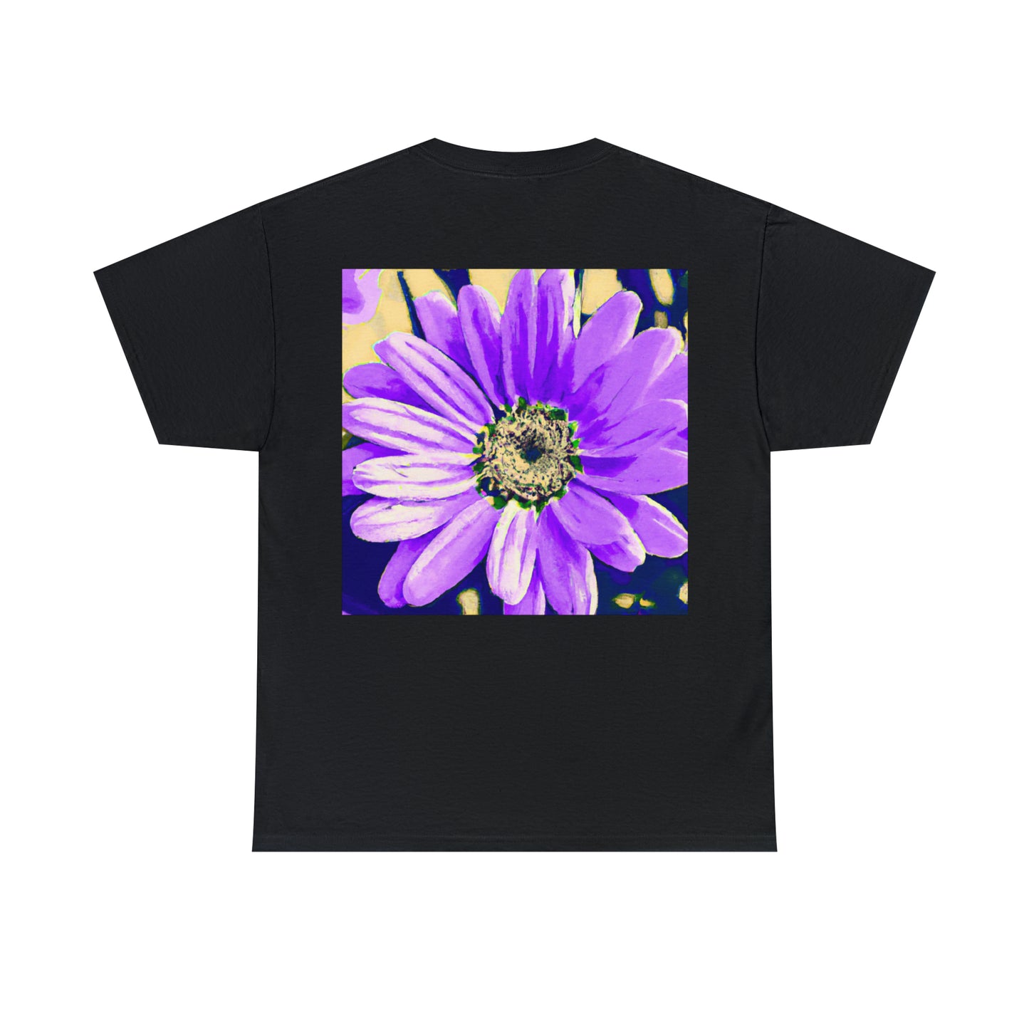 Purple Petals Popping: Create an Eye-Catching Daisy-Rose Fusion - The Alien T-shirt