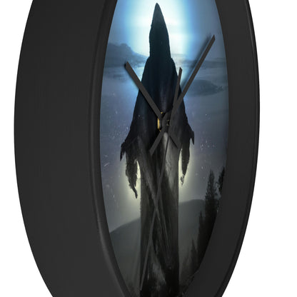 "The Shadow of the Moonlit Night" - The Alien Wall Clock