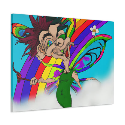 Rainbow Mischief Fairy - The Alien Canva