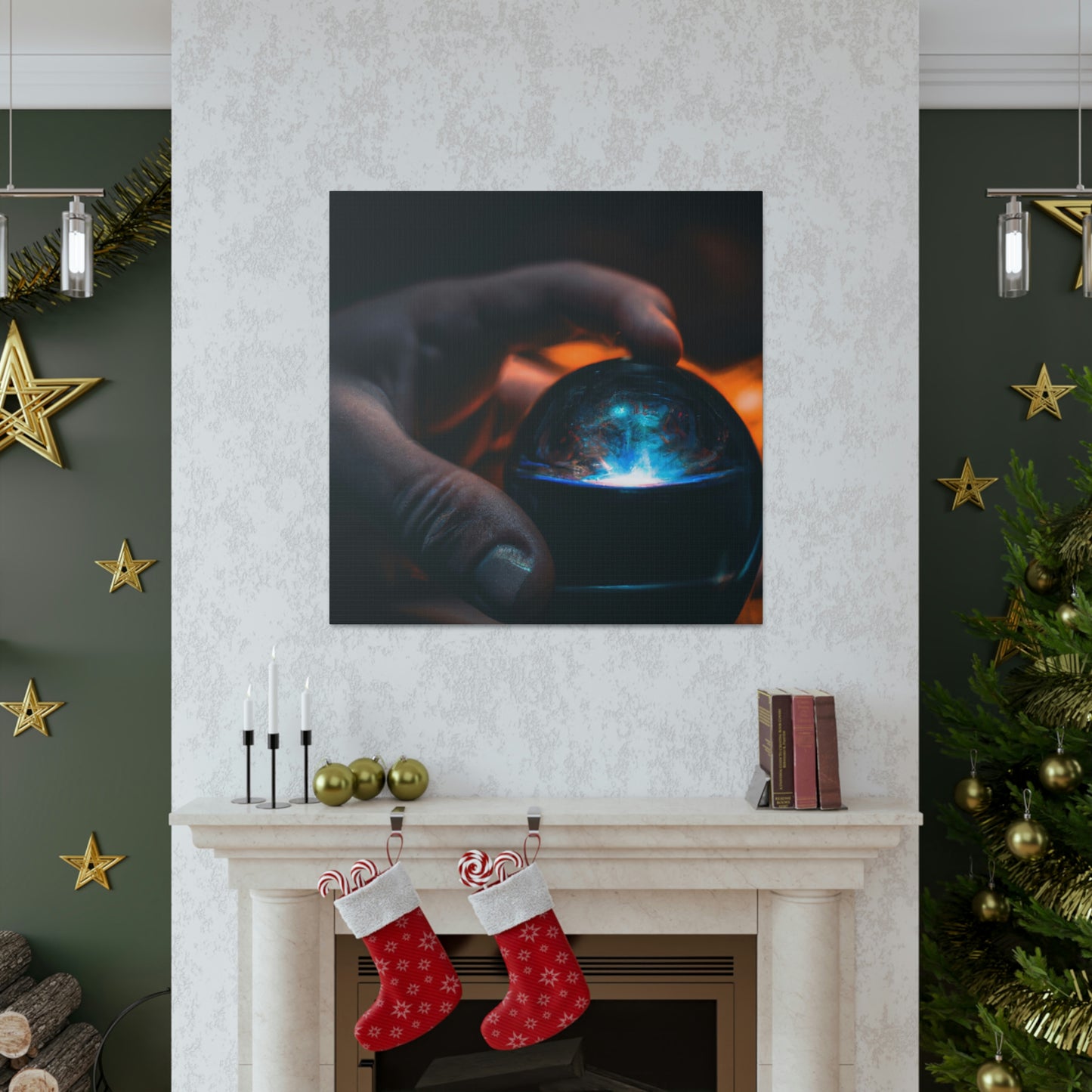 „Der Fluch der Kristallkugel: Ein Abenteuer erwartet“ – The Alien Canva