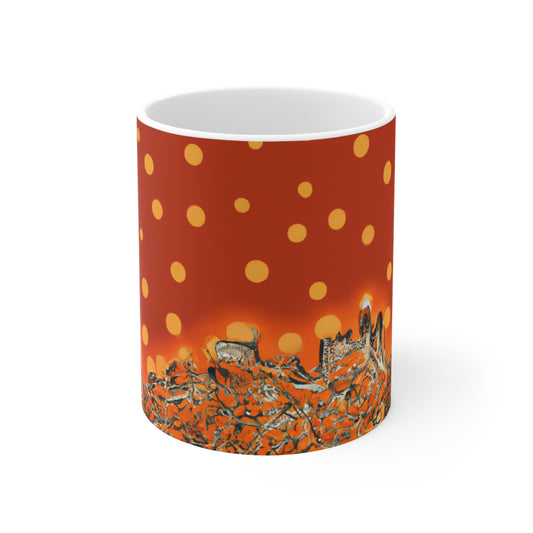 "Lost in the Sands of Time" - The Alien Ceramic Mug 11 oz