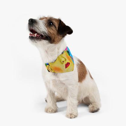 "Fierce and Free: Un tributo a las mujeres mexicanas inspirado en Frida Kahlo" - The Alien Pet Bandana Collar