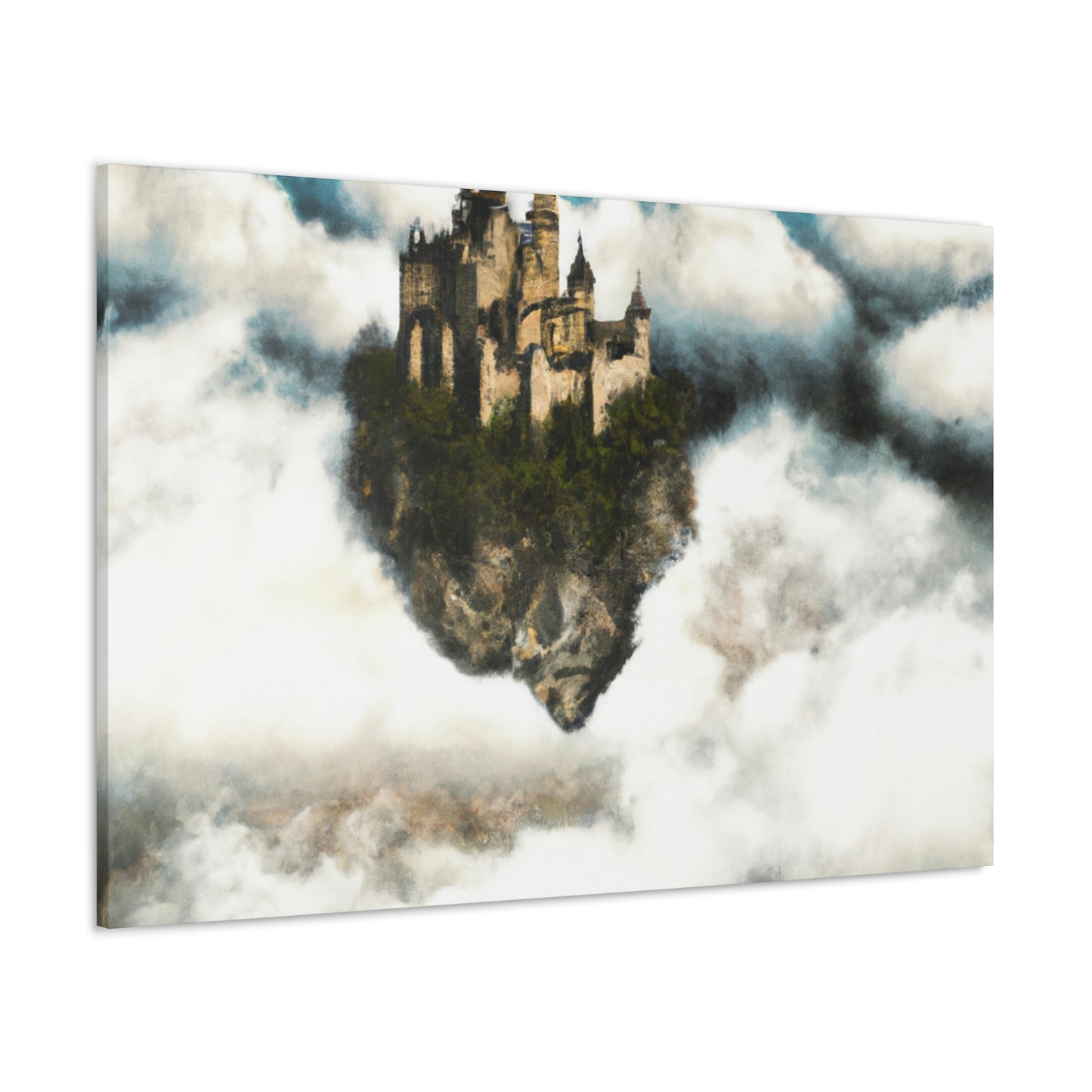 Mystic Castle in the Sky - The Alien Canva