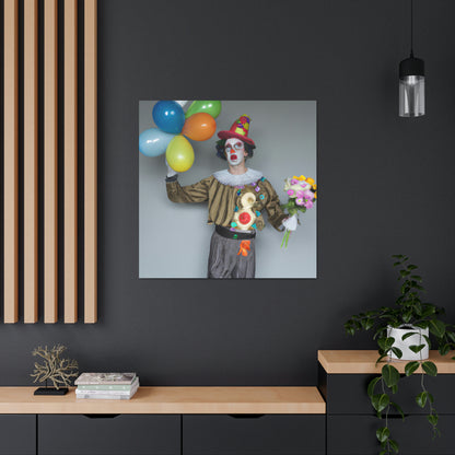 "Clowning Around with Balloons" - The Alien Canva