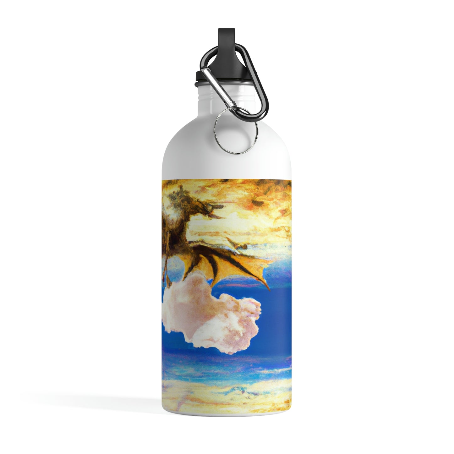 "A Heavenly Blaze with a Mystic Dragon" - The Alien Stainless Steel Water Bottle