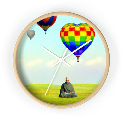 "Finding Stillness in the Sky" - The Alien Wall Clock