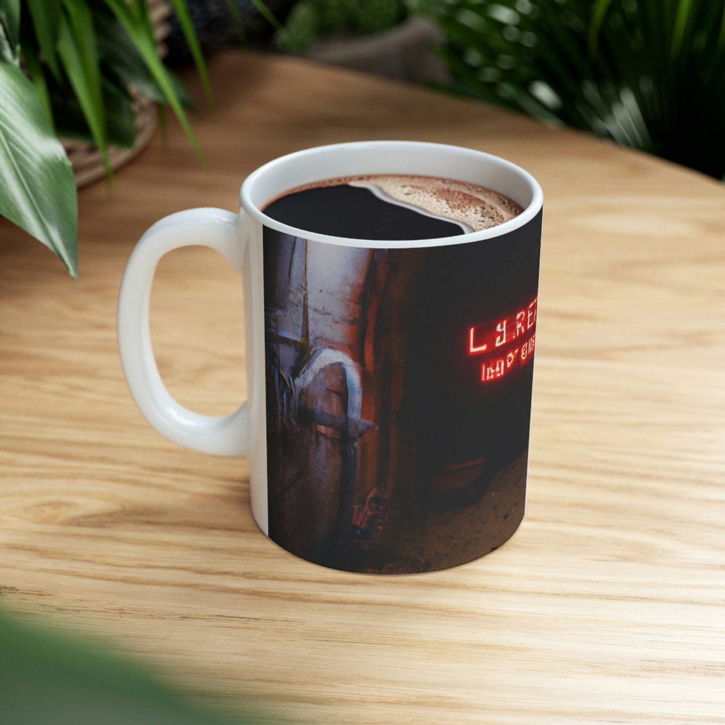 "Break Out of the Subterranean Stronghold" - The Alien Taza de cerámica 11 oz