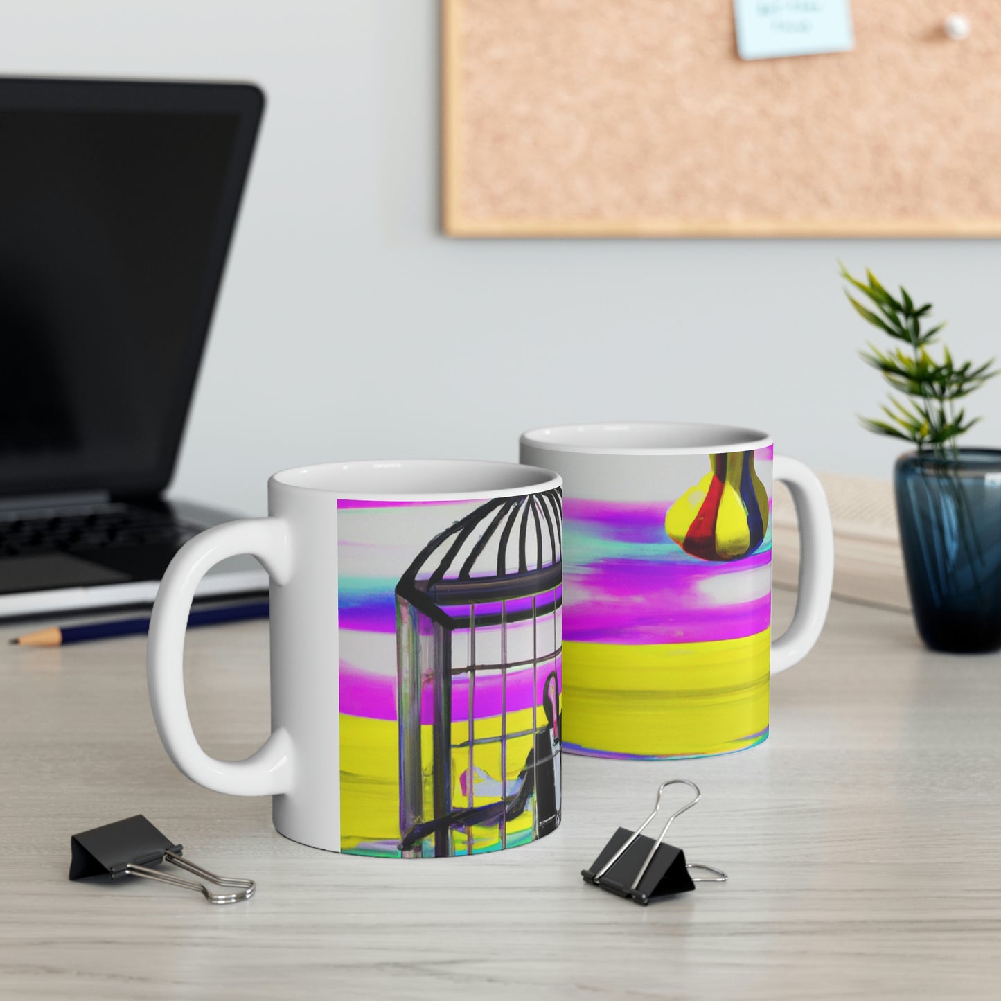 "A Prison of Brilliant Colors" - The Alien Ceramic Mug 11 oz