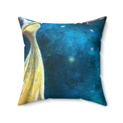 "A Starlight Ballerina" - The Alien Square Pillow