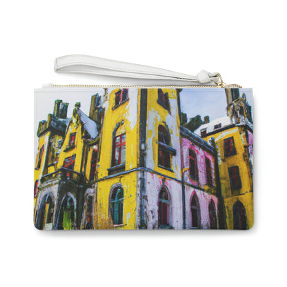 "Schloss aus Schnee und Schatten" - Die Alien Clutch Bag