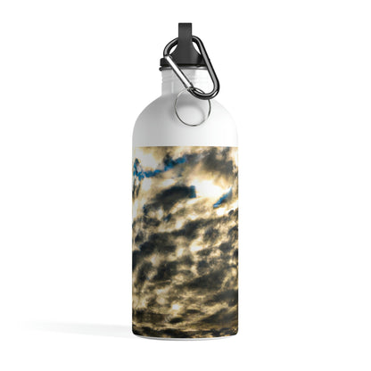 "A Reflection of Celestial Mirage". - The Alien Stainless Steel Water Bottle