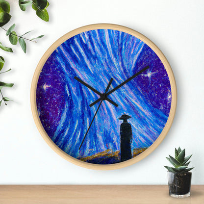 "A Starlit Solace" - The Alien Wall Clock