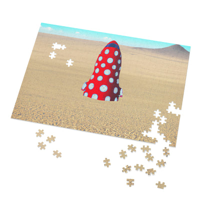 Deserted in the Dust: Stranded Rocket Odyssey - The Alien Jigsaw Puzzle