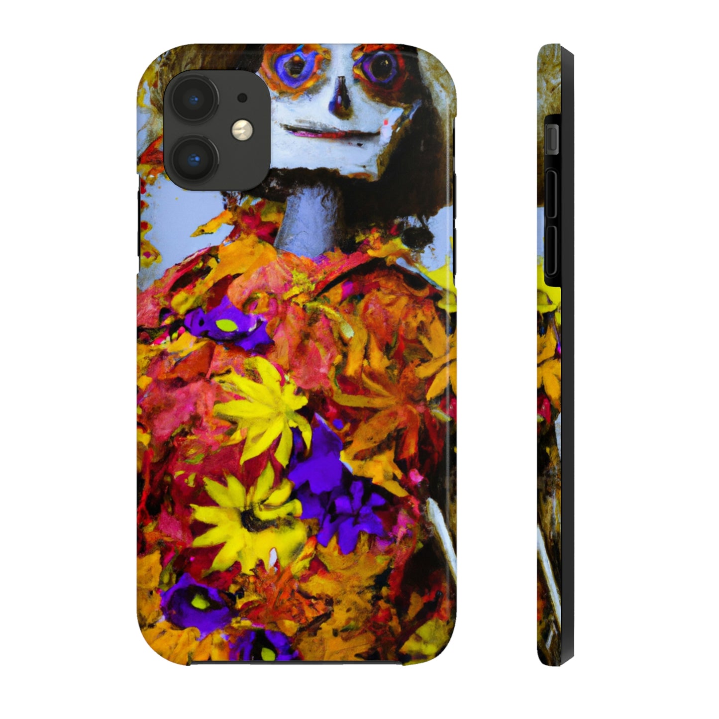 "Autumn Scarecrow Blues" - Die Alien Tough Phone Cases