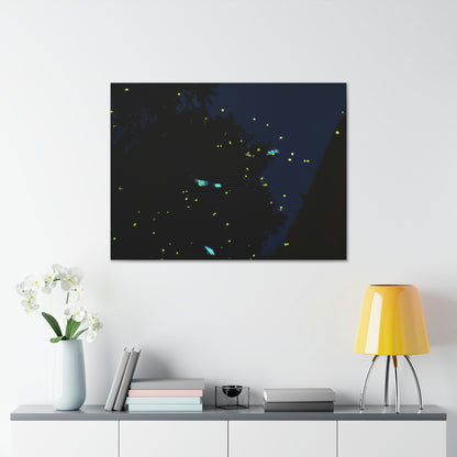 "Moonlight Fireflies" - The Alien Canva