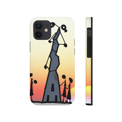 "Forgotten in the Sunset" - The Alien Tough Phone Cases