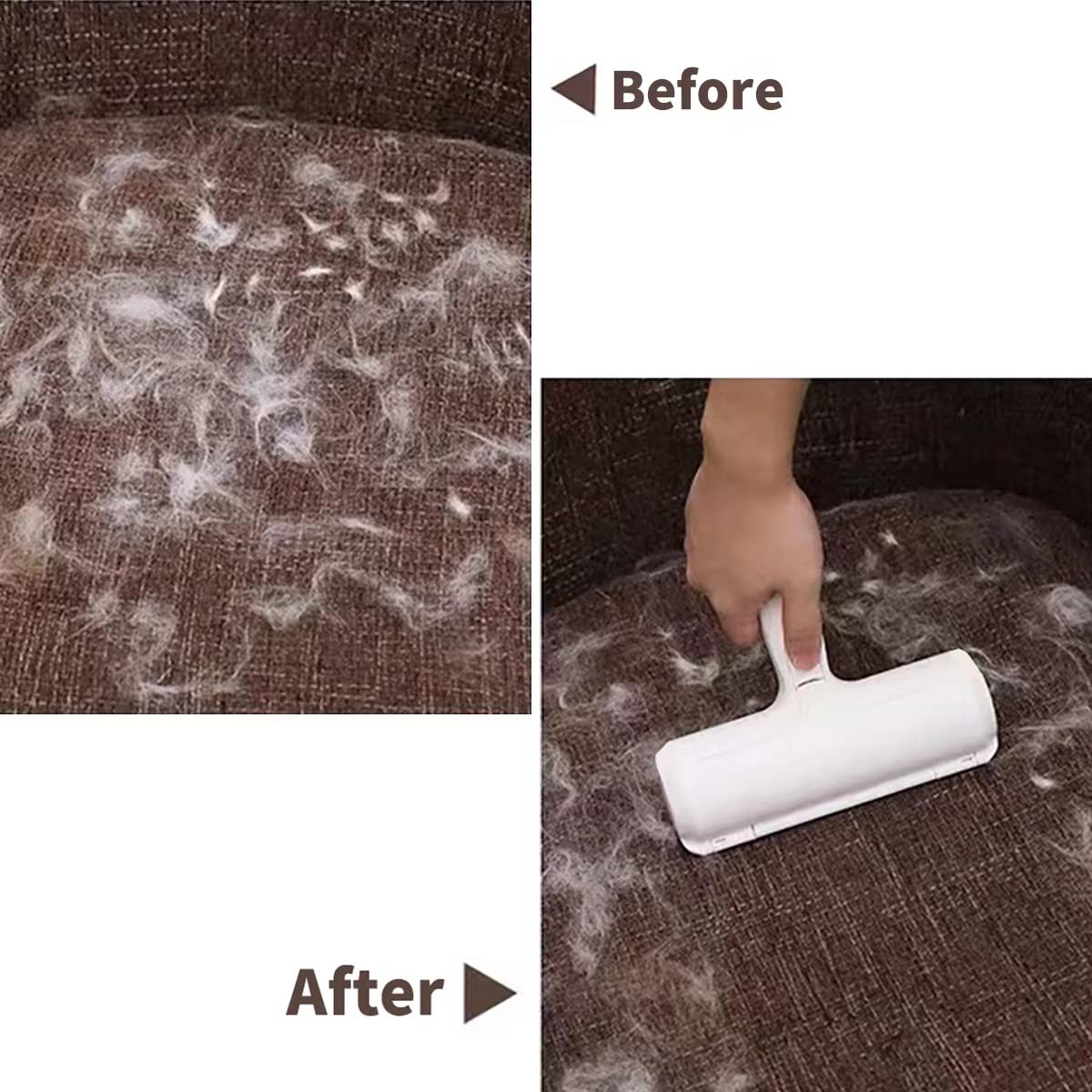 Pet Haar Roller Entferner Lint Pinsel 2-Wege Hund Katze Kamm Werkzeug Bequeme Reinigung Hund Katze Fell Pinsel Basis hause Möbel Sofa Kleiden