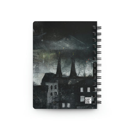 "Luminous Nocturne: A City Lit By Moonlight" - The Alien Spiral Bound Journal