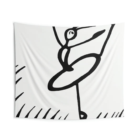 „Ballet on a Blade: A Ballerina's Spin“ – The Alien Wall Tapestries