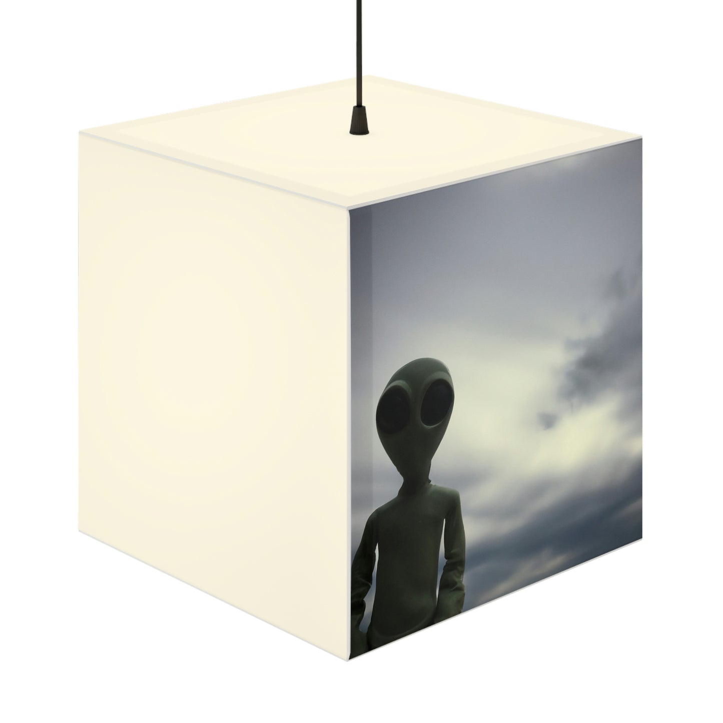 "Adrift in the Universe" - The Alien Light Cube Lamp