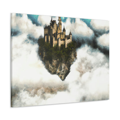 Mystic Castle in the Sky - The Alien Canva