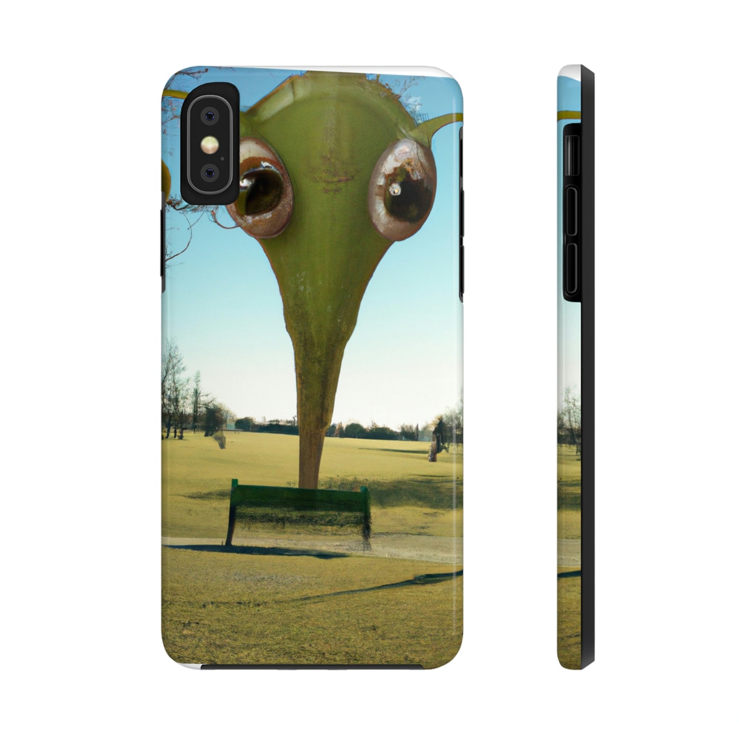 "Alien Parked Tales" - The Alien Tough Phone Cases