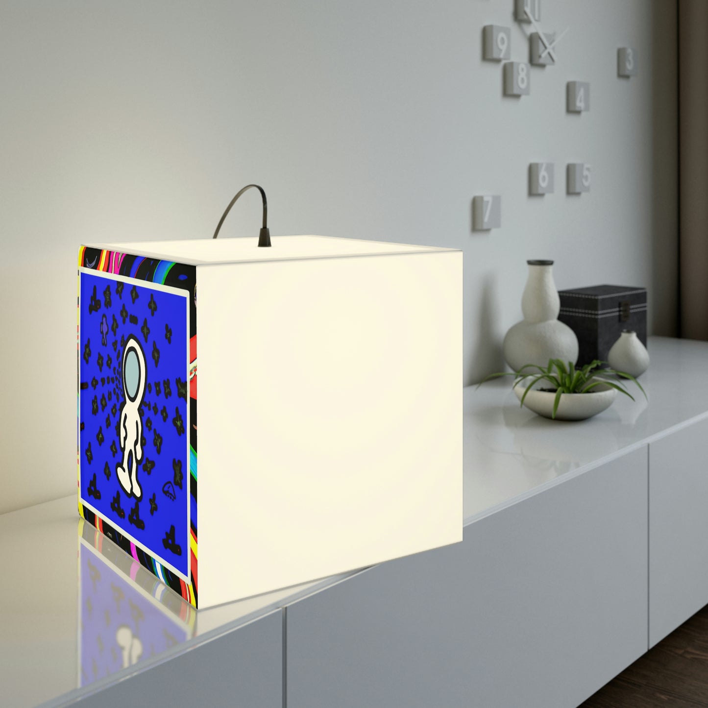 "Exploring the Unknown Universe" - The Alien Light Cube Lamp