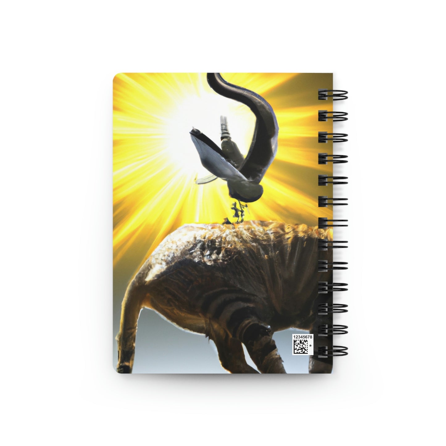 "A Purrfect Sunbeam Moment" - The Alien Cuaderno encuadernado en espiral