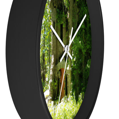 "Grandpa's Enchanted Hideaway" - The Alien Wall Clock