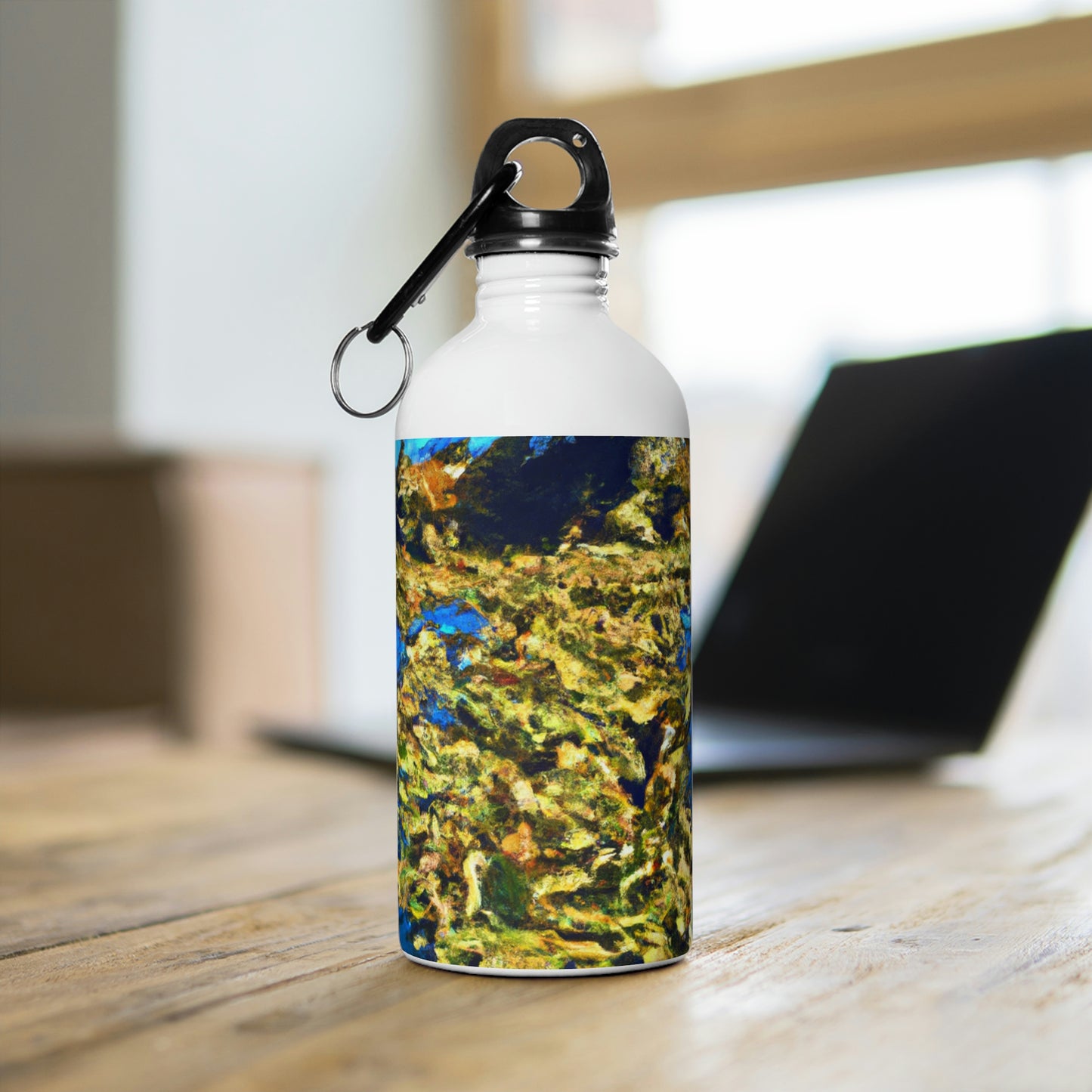 "Invasion of the Pond Monsters" - The Alien Stainless Steel Water Bottle