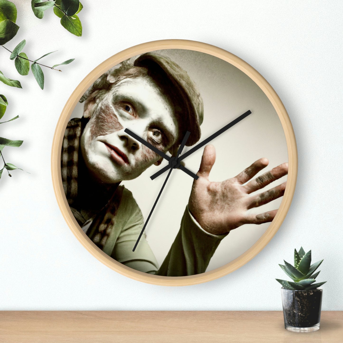 "The Wandering Zombie Hitchhiker" - The Alien Wall Clock