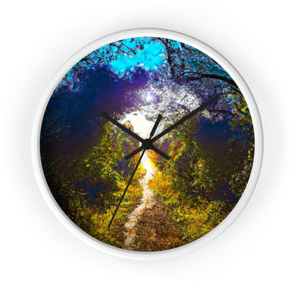 "A Beam of Light on a Forgotten Path" - The Alien Wall Clock