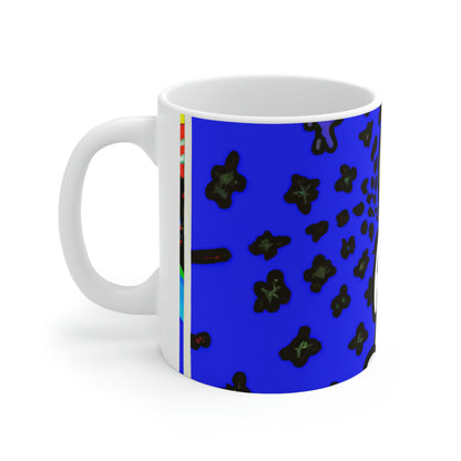 "Exploring the Unknown Universe" - The Alien Ceramic Mug 11 oz