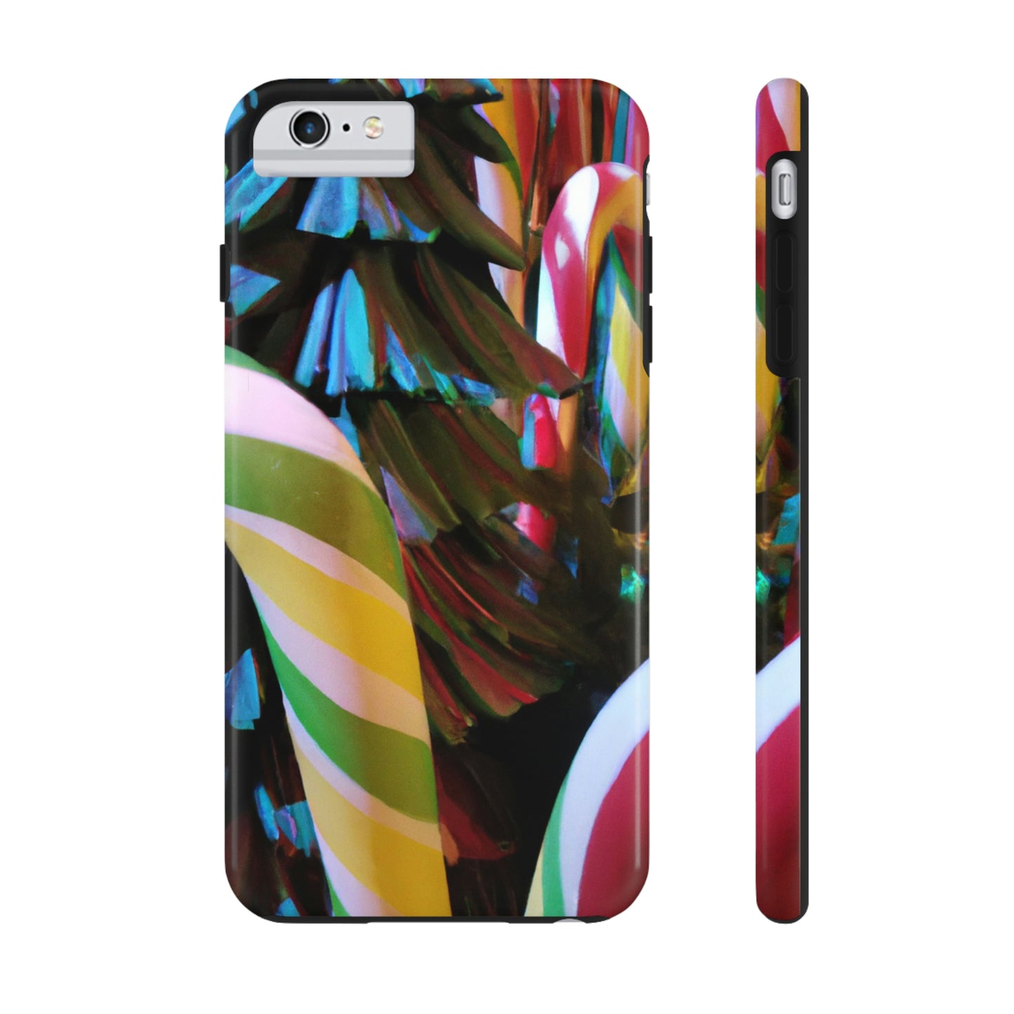 "Candy Cane Wonderland" - The Alien Tough Phone Cases