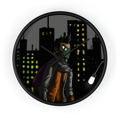 "Stranded in Mystery City" - The Alien Wall Clock