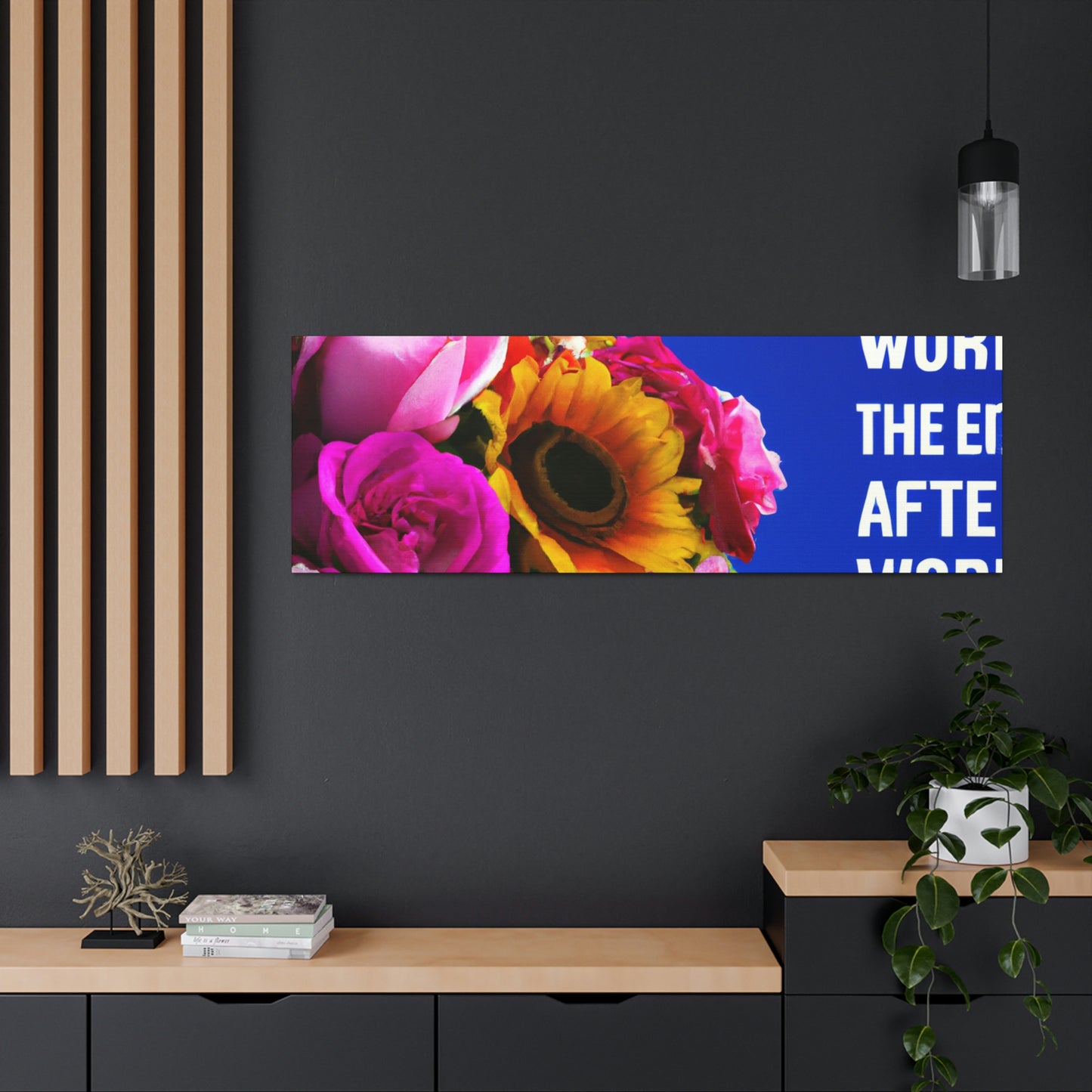 The Flower Collector by Global Artists - Canvas