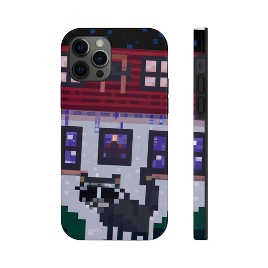 "Caper in the Mansion: A Raccoon's Adventure" - The Alien Tough Phone Cases