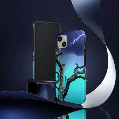 "Alleine gegen den Sturm" - Die Alien Tough Phone Cases